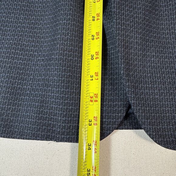 Palo Savino Rome Milan Men’s Blue Textured Wool Blend Blazer Jacket 48R 2 Button - Picture 4 of 15